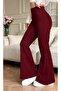 Women's High Waist Spanish Flare Leggings - 3