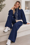 Garnili Sports Double Set A808 Navy Blue - 2