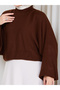 Women's Bat Sleeve Oversize Knitwear Sweater - 3