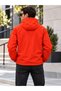 Men's Hooded Waterproof and Windproof Lightweight Raincoat with Zippered Inner Pocket - 3
