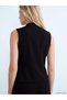 Two Mt Shop Quality Lcw Vision Black Plain Women's Classic Vest - 4