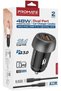 48W Dual Port Car Charger with USB-C to Lightning Cable - 7