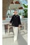 Plaid Hooded Detailed Zippered Women's Trench Coat - 2