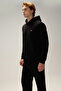 Hooded Men's Sweatshirt 6Wm2005-Bk - 2