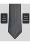 White Dot Patterned Thin Gray Tie – 7 cm Wide - 2