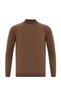 Light Brown Color Men's Half-Thigh Knitwear - 3