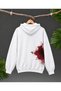 I’M Fine Printed Oversize Unisex Hooded Sweatshirt