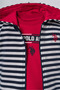 Baby Boy Hooded Navy Blue Cardigan Tracksuit Set 6-36 Months Navy Blue - 2