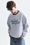 Boxy Fit Printed Sweatshirt - 3