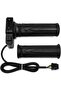 Electric Bike Throttle Grip with H/L Speed Switch, Left Handle Grip, 6-Pin Connector & Cable, Twist Accelerator Replacement for E-Bikes and Electric Scooters
