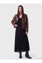Two Mt Shop Quality Lcw Everyday Black Lace Patterned Midi Women's Skirt