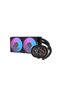 DH240D 240mm ARGB Liquid Cooler, Magnetic Display, 280W TDP, 2000RPM,59.1 CFM, Intel 17xx & AM5, Black