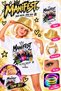 Manifest T-Shirt T-Shirt Set Manifest Esin Yellow Wig + Face Stone + Glow Bracelet + Sequined Hat Party Concert Birthday