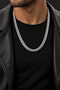 Stainless Steel Gourmet Chain Necklace - 2