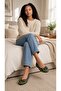 Non-Slip Polar Insole Bowknot Home Ballerinas