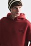 Oversize back printed sweatshirt - 6