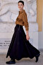 Suede Tunic with Flap Pockets Brown 21073 - 2