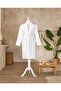 King Size Single Bathrobe Şalyaka-Classic White (Size 3XL) New