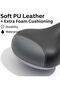 Bicycle Seat Wide Comfort Bike Saddle – Ergonomic PU Leather, Extra Foam Cushion, Dual Spring Suspension, Waterproof Universal Fit for City, Exercise & E-Bikes – 28x24x10cm - 3