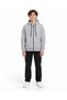 35210-26 Unisex Zippered Hooded Sweatshirt, Casual Model with Kangaroo Pocket, Ages 13–16 - 2