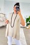 Bat Sleeve Long Knitwear Blouse 7K080
