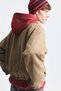 High Collar Hidden Button Coat - 5