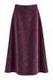 Women's Skirt Jacket Suit Suede Fabric - 3