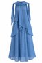Indigo Shawl Detail Dress - 2Y3446