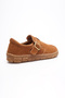 Genuine Leather Birken Model Buckle Loafer Winter Casual Daily Suede Women's Shoes Brown - 8