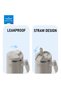 Temp Guard Vacuum Insulated Travel Mug – 180° Rotating Handle Tumbler, 24H Cold & 12H Hot, 1200ml -Beige - 7