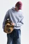 Oversize Washed Hooded Sweatshirt - 3