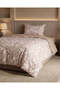 Beige 3 Piece Floral Printed Comforter Set (Twin Size) - 5