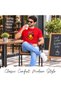 I Love Dubai Adult Mens T-Shirt - Round Neck with Short Sleeve - Men Cotton T-Shirt - Printed T-Shirt - 6