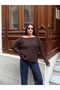 Women's Sequin Detailed Off-Shoulder New Season Knitwear Sweater - 4