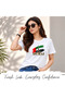 I Love Dubai Adult Womens T-Shirt - Round Neck with Short Sleeve - Women Cotton T-Shirt -Printed T-Shirt - Perfect for Dubai Souvenir - 3