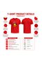 I Love Dubai Adult Mens T-Shirt - Round Neck with Short Sleeve - Men Cotton T-Shirt - Printed T-Shirt - 4