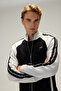 Zippered Men's Sweatshirt 5Wm1357-Bk