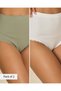 Women Assorted Seamless Full Briefs 2 Piece Set