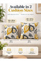 Bedsheet Set, Abstract Leaf Pattern, 100% Cotton, 125 GSM - 2