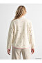 Uzg Store's Women's Plush Pajama Top with Embroidered High Collar for Style Enthusiasts - 5