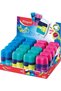 Maped Connect Translucent Duo Eraser and Pencil Sharpener (Assorted Colours)