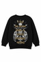 Boy's Symbol Sweatshirt 8-14 Years Black - 5