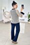 Sequined Mesh Cardigan 3-Piece Modal Set 7K068 - 4