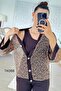 Sequined Mesh Cardigan 3-Piece Modal Set 7K068 - 6