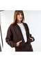 Basic Lightweight French Terry Sweatshirt Brown