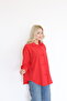 Women's Chinese Buttoned Trendy Basic Stylish Casual Shirt Suitable for Hijab - 4