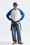 Color Blocked Textured Sweatshirt - 2