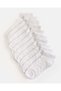 Girls White Ankle Socks Pack Of 5