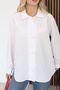 Women's Chinese Buttoned Trendy Basic Stylish Casual Shirt Suitable for Hijab - 7