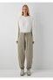 Balloon Fit, High Waist, Basic Women's Sweatpants. - 2